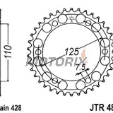 Zadní rozeta -JT- JTR485,46, 46 zubů, ocelový, Gilera Coguar 125 2001