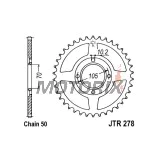 Zadní rozeta -JT- JTR278,38, 38 zubů, ocelový, Honda CB 250/360 1973-1977, CB 350 1969-1977