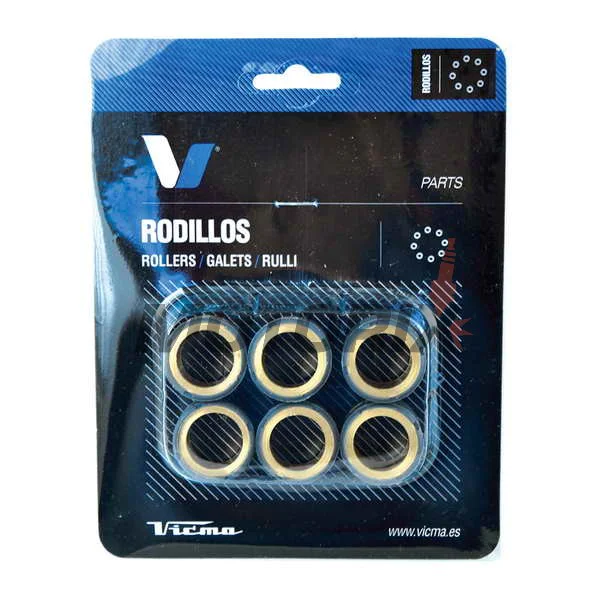 Válečky variátoru -VICMA- 20x17mm, 10.5g, 6ks