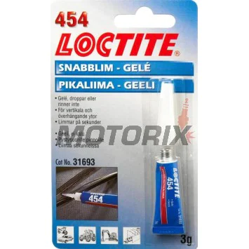 Lepidlo -LOCTITE- 454, vteřinové, gel, univerzální, 3g