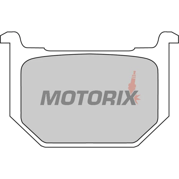 Brzdové destičky -FERODO- FDB218P, Suzuki GN250 (1983-2002), GS850G/1000G (1980-1986), GSX750L/ES/EF (1980-1986)