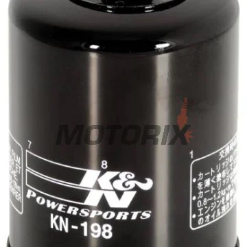 Olejový filtr -K&N- KN-198, s 17mm matice pro snadné povolení