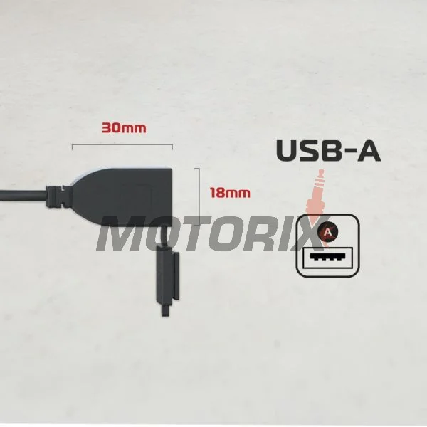 USB adaptér -OXFORD- 12V, 2.1Ah (type B)