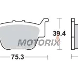 Brzdové destičky -TRW- MCB769SI, Honda TRX FourTrax Rancher/Rincon/Sportrax - 420-650cc, 2003-2013