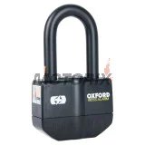 Zámek brzdového kotouče s alarmem -OXFORD- Boss Alarm 16mm, černý