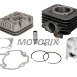 Sada válce a pístu s hlavou -MOTORIX- 70cc (47mm), Piaggio, Vespa, Gilera, Aprilia AC