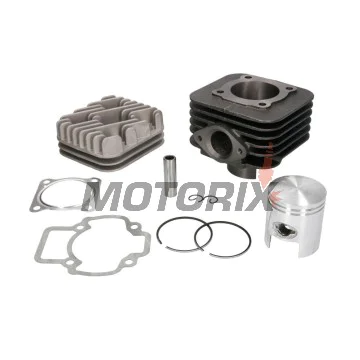 Sada válce a pístu s hlavou -MOTORIX- 70cc (47mm), Piaggio, Vespa, Gilera, Aprilia AC