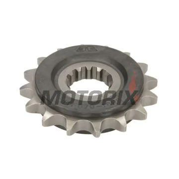 Přední pastorek -JT- JTF579,16RB, 16 zubů, s gumový tlumič, Yamaha FJ 1100 1984-1985, FJ 1200 1986-1996, FZ1 1000 2006-2015, FZS 1000 2001-2005, MT-01 1670 2004-2011, RD 500 1984-1987, RZ 500 1984, XJR 1200 1995-1998, XJR 1300 1998-2017
