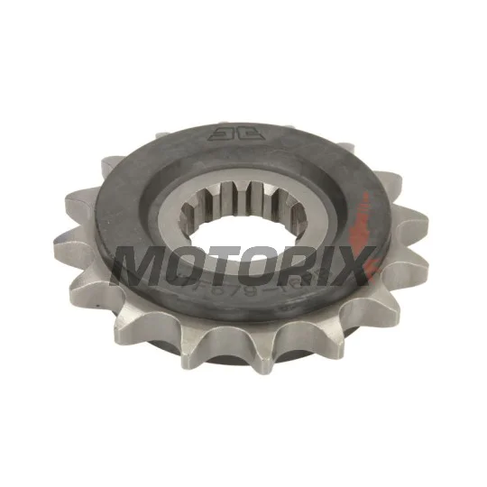 Přední pastorek -JT- JTF579,16RB, 16 zubů, s gumový tlumič, Yamaha FJ 1100 1984-1985, FJ 1200 1986-1996, FZ1 1000 2006-2015, FZS 1000 2001-2005, MT-01 1670 2004-2011, RD 500 1984-1987, RZ 500 1984, XJR 1200 1995-1998, XJR 1300 1998-2017