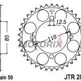 Zadní rozeta -JT- JTR284,38, 38 zubů, ocelový, Honda CB 650 1979-1983, CB 750 1969-1978, 1981-1982