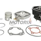 Sada válce a pístu s hlavou -MOTORIX- 70cc (47mm), Minarelli Horizontal LC - Yamaha Aerox, Malaguti F12