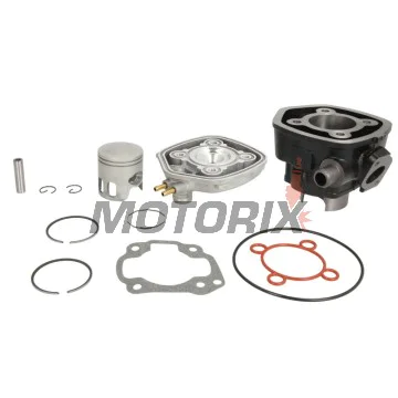 Sada válce a pístu s hlavou -MOTORIX- 70cc (47mm), Minarelli Horizontal LC - Yamaha Aerox, Malaguti F12