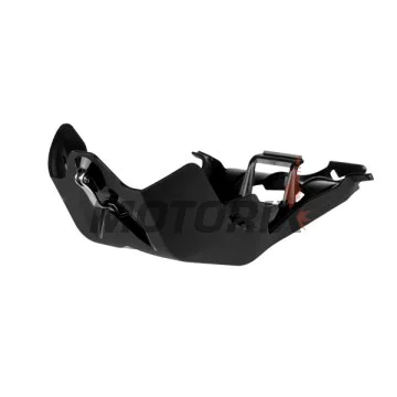 Kryt motoru (lyžina) -POLISPORT- černý, BETA RR 350-500 2020-2023
