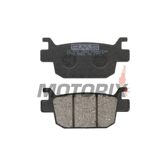 Brzdové destičky -RMS- 22 510 2560, Benelli BN 250 2016, Benelli BN 300 2015-2017, Honda FES 125 2007-2013, Honda FES 150 2007-2009, Honda NSS 125 2015-2016, Honda NSS 250 2005-2013, Honda NSS 300 2013-2017, Honda SH 125 2009-2016