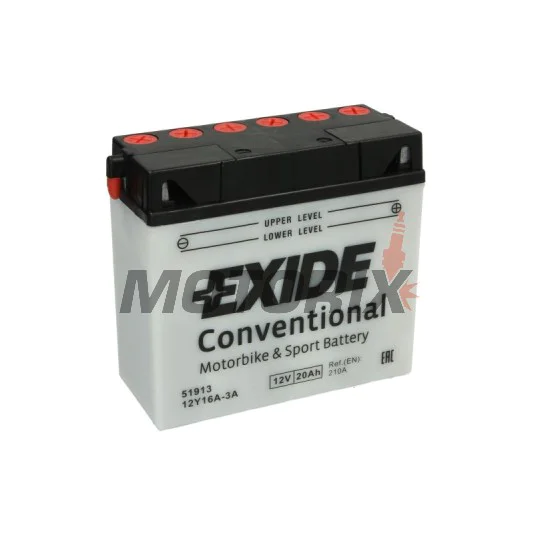 Akumulátor -EXIDE- 12Y16A-3A 51913, 20Ah 12V