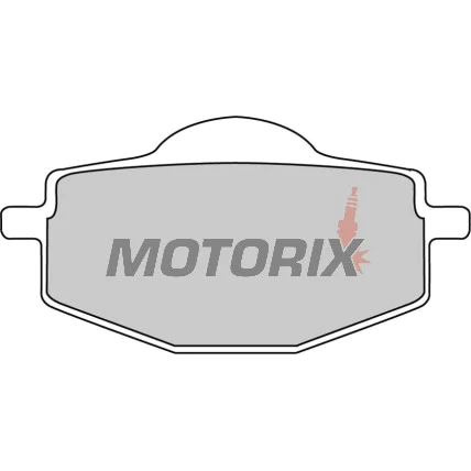 Brzdové destičky -FERODO- FDB383P, Beta Euro/Jonathan 350, Gilera RC 600, MBK Flame 125, Yamaha DT/Cygnus/XT/Tenere/YBR/YZ 50-660 1988-2007