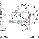 Přední pastorek -JT- JTF306,14, 14 zubů