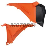 Kryt/plast vzduchového filtru -POLISPORT- oranžový, KTM EXC, EXC-F, SX 125-500 2011-2013