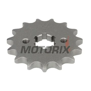 Přední pastorek -JT- JTF1550,15, 15 zubů, Betamotor RR 125 2006-2020, RR Enduro 125 2011-2020, SM 125 2006-2010, Husqvarna TE 125 2011-2013, Yamaha MT 125 2014-2017, T 105 1997-1998, WR 125 2008-2016, YZF 125 2015