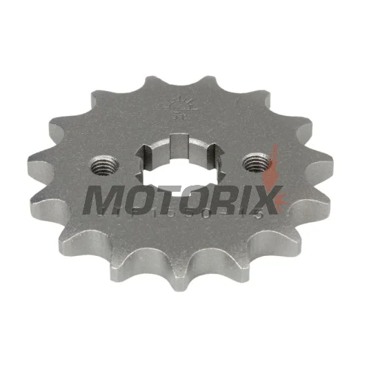 Přední pastorek -JT- JTF1550,15, 15 zubů, Betamotor RR 125 2006-2020, RR Enduro 125 2011-2020, SM 125 2006-2010, Husqvarna TE 125 2011-2013, Yamaha MT 125 2014-2017, T 105 1997-1998, WR 125 2008-2016, YZF 125 2015
