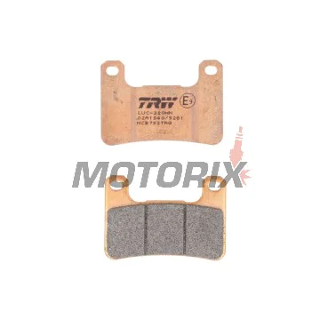 Brzdové destičky -TRW- MCB752TRQ, Harley-Davidson XR1200X Sportster + Hyosung GT650R Comet/GV700 Aquila + Kawasaki H2 Ninja SX/Z1000-Z1000SX/ZX10R/ZX1000 Ninja + Suzuki GSX1300R Hayabusa/GSX-R600-1000/GSX-S1000 (2004-2020)