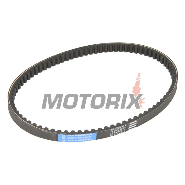 Řemen -ATHENA- S410000350015, 814x18.5mm, Aprilia Leonardo 125 1995-2001, Leonardo 150 1996-2004, Mojito 50 2004-2008, Scarabeo 50 1993, Scarabeo 125 1999-2004, Scarabeo 150 1999-2002, Scarabeo 200 1999-2003