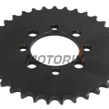 Zadní rozeta -JT- JTR801,35, 35 zubů, ocelový, Kawasaki AE 50 1982-1983, AE 80 1981-1983, AR 50 1981-1983, AR 80 1982-1983, KLX 110 2002-2020, Z 125 2019-2020, Suzuki DR-Z 110 2003-2005, FM 50 1980-1998, FR 70 1975-1987, GT 50 1977-1980