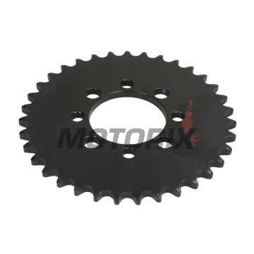 Zadní rozeta -JT- JTR801,35, 35 zubů, ocelový, Kawasaki AE 50 1982-1983, AE 80 1981-1983, AR 50 1981-1983, AR 80 1982-1983, KLX 110 2002-2020, Z 125 2019-2020, Suzuki DR-Z 110 2003-2005, FM 50 1980-1998, FR 70 1975-1987, GT 50 1977-1980
