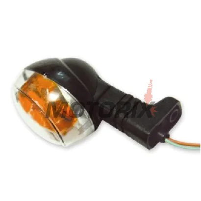 Blinkr -VICMA- zadní levý/přední pravý, Buell XB 900/990/1000/1200, CPI Oliver/Popcorn 25/50/125, Derbi GPR/Senda 50, MBK Booster 50, Rieju RS/SMX/Spike 50/125, Yamaha BW’S 50 1994-2016