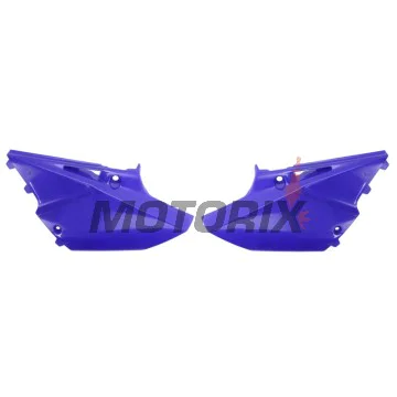 Zadní boční plasty -POLISPORT- modré, YAMAHA YZ 125/250 2015-2021