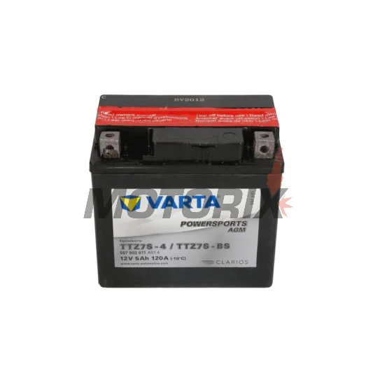 Akumulátor -VARTA- TTZ7S-BS, 5Ah 12V