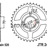 Zadní rozeta -JT- JTR248,44, 44 zubů, ocelový, Honda CB 250 1980-1983
