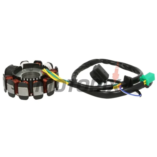 Stator (hvězda) -MOTORIX- 11 Cívek, 7 pinů, GY6 125/150cc, Kymco