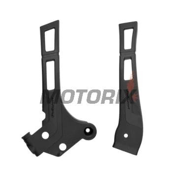 Chrániče rámu -POLISPORT- černý, FANTIC XE; YAMAHA YZ 125/250 2005-2024