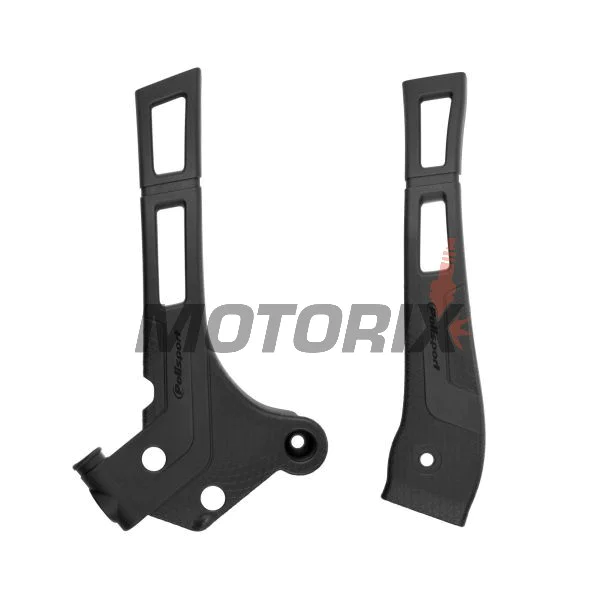 Chrániče rámu -POLISPORT- černý, FANTIC XE; YAMAHA YZ 125/250 2005-2024