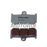 Brzdové destičky -BREMBO- 07KA23SR, Kawasaki Z800/Z900/Z1000, Suzuki B-King 1300 & GSX-S 750, Triumph Daytona 675/Street Triple 675/Speed Triple 1050/Tiger 1050, Indian Chieftain/Roadmaster, Victory Hammer/Vegas