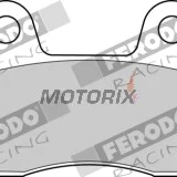 Brzdové destičky -FERODO- FDB2119EF, Honda CH125 Spacy, PS125i/150i, SES125/150 Dylan; Suzuki AN250/400 Burgman (1983-2013)