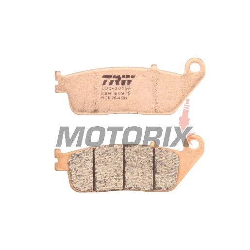 Brzdové destičky -TRW- MCB764SH, Cagiva 900 Cat 900cc, Honda CB1000F, FJS Silver Wing 400/600cc, VFR750F/VFR950F Carat - 400/600/750/900/950/1000cc, 1988-2009