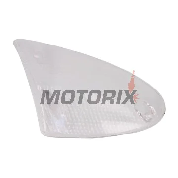 Sklíčko blinkru -RMS- Aprilia Leonardo 125 1999-2004, Aprilia Leonardo 250 1999-2001, Aprilia Leonardo 300 2002-2004, Aprilia SR 50 2002-2012
