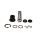 Opravná sada brzdové pumpy -ALL BALLS- Honda CBR 1000 1993-1996, CBR 1100 1997, CBR 600 1998, GL 1500 1988-2000, Yamaha YFM 350 2002-2013, YFM 550 2009-2012, YFM 660 2001-2005, YFM 700 2006-2012, YFS (Blaster) 200 2003-2006