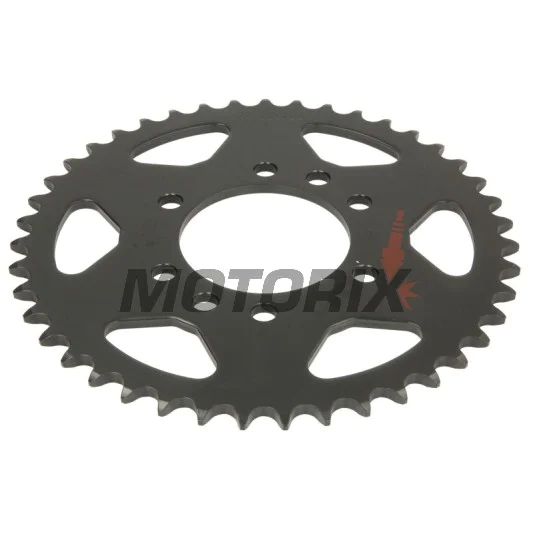 Zadní rozeta -JT- JTR1825,43, 43 zubů, ocelový, Suzuki DR 750 1988, GN 400 1980-1982, GS 1000 1978, GSX-R 1100 1989-1994, GSX-R 250 1987-1989, LT 250 1985-1986, LT 300 1987-1989, LT 500 1987-1990, RG (RGV) 125 1992-1994, SG 350 1991-1992