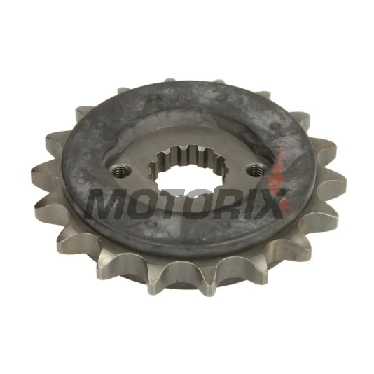 Přední pastorek -JT- JTF513,18RB, 18 zubů, s gumový tlumič, Cagiva Raptor 1000 2001-2006, V-Raptor 1000 2001-2006, X-Raptor 1000 2002-2003, X-Tra Raptor 1000 2001-2005, Kawasaki GPX 500 1988, GPX 600 1988-1990, 1993-2000, GPX 750 1987-1988
