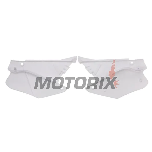 Zadní boční plasty -POLISPORT- bílé, HONDA CR 125/250 2000-2001