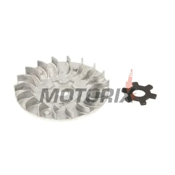 Polořemenice -MOTORIX- ventilátor variátoru, Minarelli - Yamaha Aerox, BWs, Malaguti F12