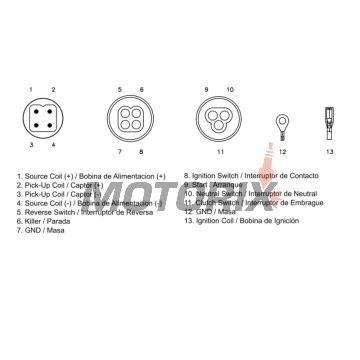 CDI -DZE- YAMAHA YFM 350 1990-1995
