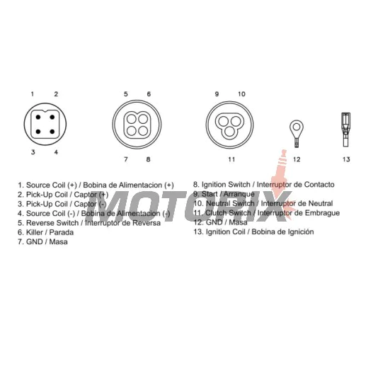 CDI -DZE- YAMAHA YFM 350 1990-1995
