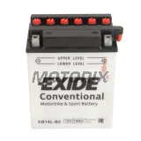 Akumulátor -EXIDE- YB14L-B2, 14Ah 12V