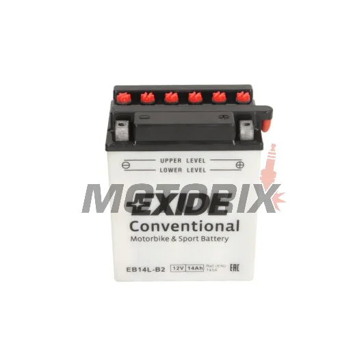 Akumulátor -EXIDE- YB14L-B2, 14Ah 12V