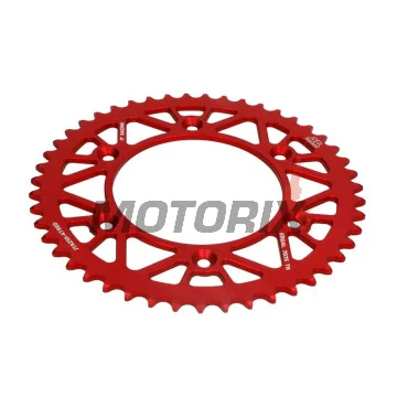 Zadní rozeta -JT- JTA210,47RED, 47 zubů, červený, hliníkový, Betamotor RR 125 2018-2021, RR 250 2013-2021, RR 400 2013-2016, RR 450 2013-2014, Honda CR 125 1979-2007, CR 250 1984-2008, CR 500 1984-2001, CRF 150 2003-2018, CRF 230 2003-2019