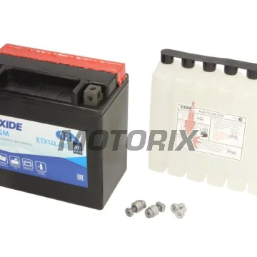Akumulátor -EXIDE- YTX14L-BS, 12Ah 12V
